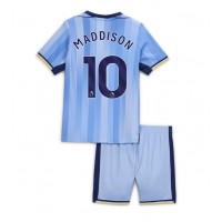 Camisa de Futebol Tottenham Hotspur James Maddison #10 Equipamento Secundário Infantil 2024-25 Manga Curta (+ Calças curtas)